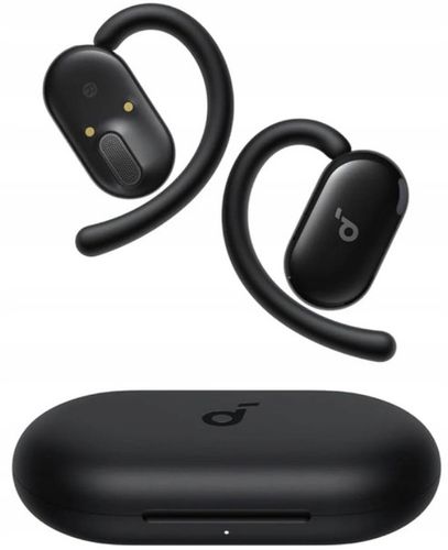 CZARNE Słuchawki Bezprzewodowe o otwartej konstrukcji Soundcore V30i na Arena.pl