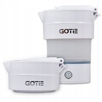 CZAJNIK TURYSTYCZNY SKŁADANY ELEKTRYCZNY 0,6L GOTIE SILIKONOWY MAŁY