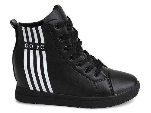 MODNE PROSTE SNEAKERSY GFA98 CZARNY 36 na Arena.pl
