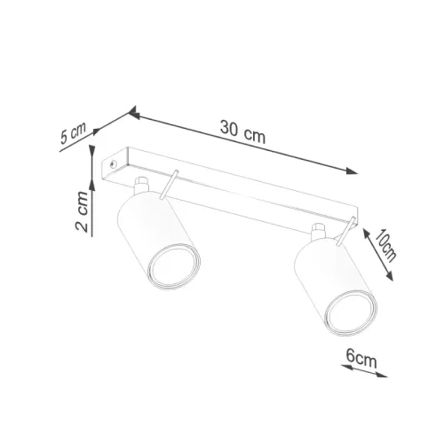 Plafon RING 2 beżowy na Arena.pl