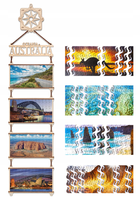 DREWNIANE PUZZLE 3D AUSTRALIA I OCEANIA ZESTAW DO ZŁOŻENIA DIY