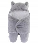 Śpiworek otulacz Petit Ours szary 0-6 miesięcy