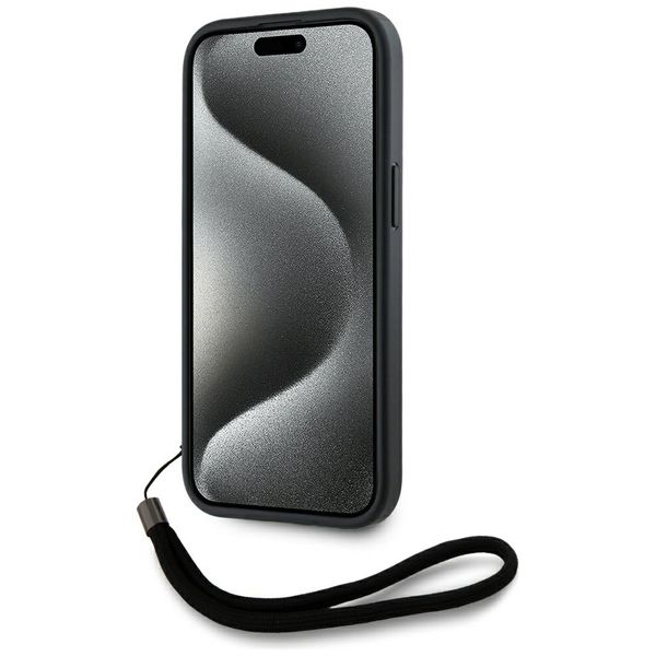 Etui Karl Lagerfeld do iPhone 15, Czarny zdjęcie 4