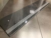 Czarne MARMUROWE płytki schodowe polerowane 120x30