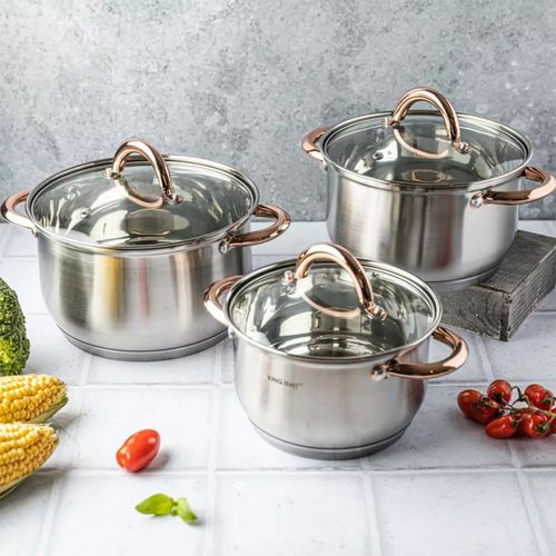 ZESTAW GARNKÓW 6 ELEMENTÓW KINGHOFF KH-1761 na Arena.pl