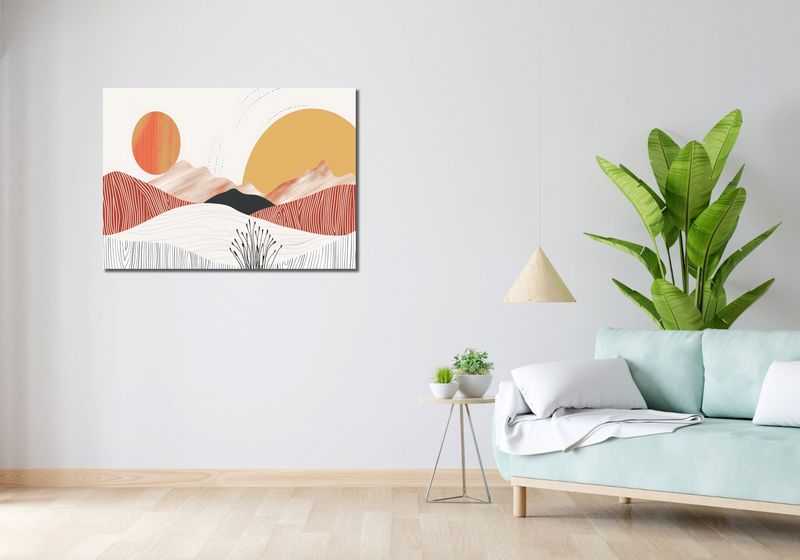 Obraz 100x70cm Pastelowy Wschód zdjęcie 2