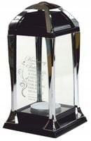 Latarenka na cmentarz stylowy i trwały znicz dla taty z grawerem