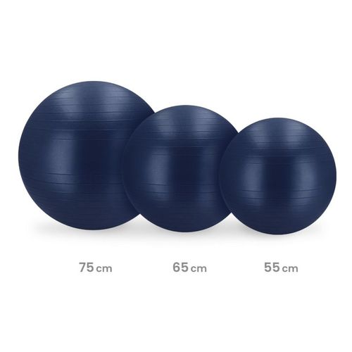 Piłka gimn 65cm BLUE FITBALL 65 CM na Arena.pl