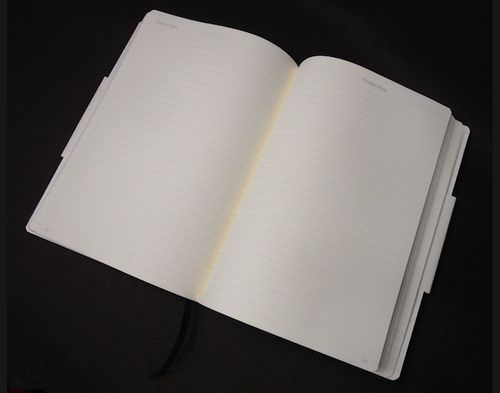 Notes A6 - 185 str linia czarny - WYPRZEDAŻ na Arena.pl
