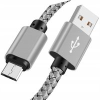 KABEL Micro USB W OPLOCIE NYLONOWYM Fast Charge 3m