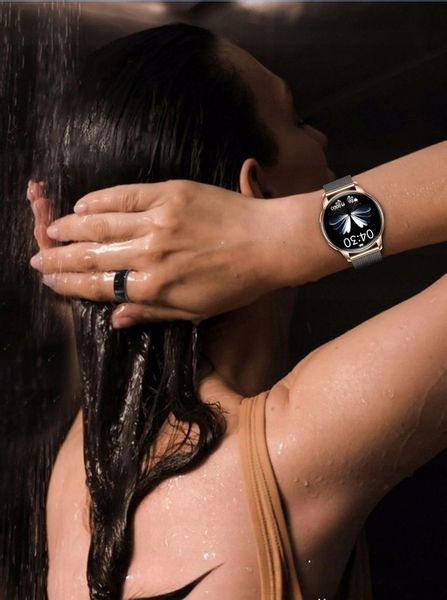 SMARTWATCH ZEGAREK DAMSKI DLA KOBIETY AMOLED ROZMOWY CIŚNIENIOMIERZ MENU PL zdjęcie 4