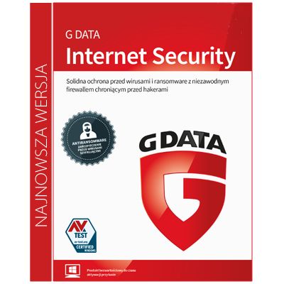 G Data Internet Security 3PC / 2Lata na Arena.pl