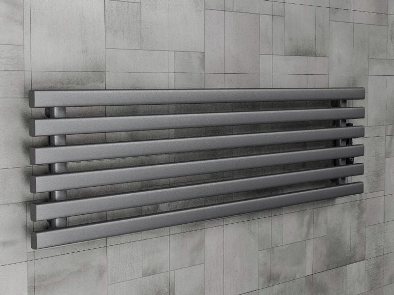 Grzejnik poziomy HORYZONT6 45x120 antracyt zdjęcie 5