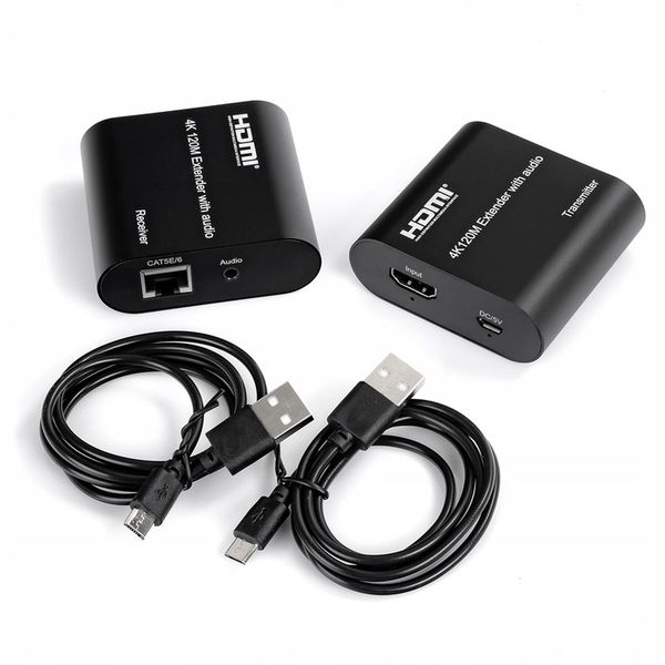 Konwerter HDMI na LAN Spacetronik SPH-HLC54 4Kjack zdjęcie 2