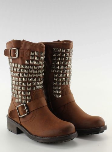 Biker boots B025-2 CAMEL - 37 na Arena.pl