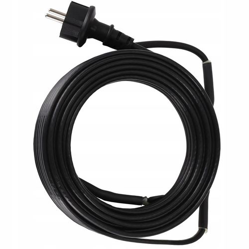 KABEL GRZEWCZY PRZEWÓD GRZEJNY Z TERMOSTATEM do rur rynny dachu 16W/m na Arena.pl