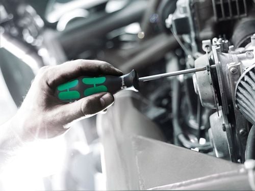 zestaw wkrętaków kraftform lasertip + wieszak, 7 część - w05320540001 na Arena.pl