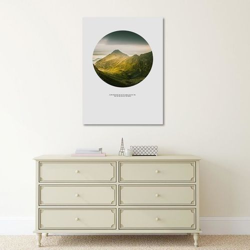 Deco Panel, Climb mountains minimalizm 40x50 na Arena.pl