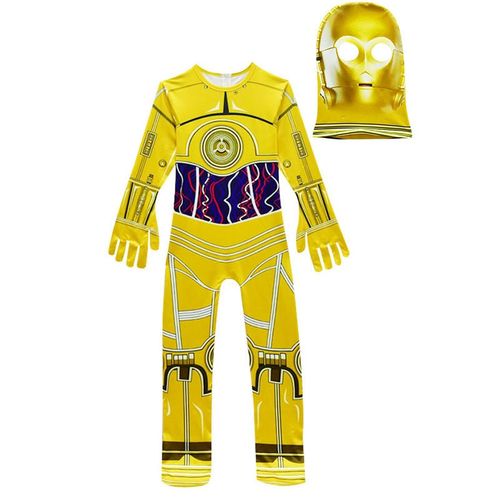 STRÓJ PRZEBRANIE MASKA STAR WARS ROBOT C3PO 110 na Arena.pl