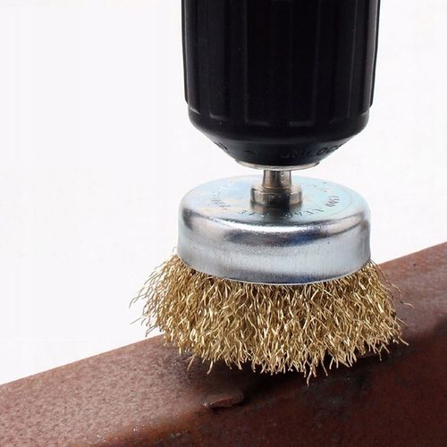 SZCZOTKI DRUCIANE NA WKRĘTARKĘ WIERTARKĘ ZESTAW SZCZOTEK DRUCIANYCH 5SZT na Arena.pl