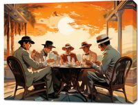 Obraz 90x70cm Posiedzenie w Tropikach