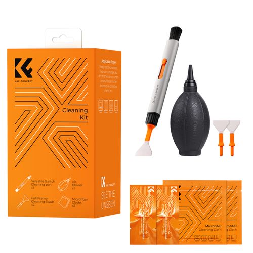 Zestaw do czyszczenia optyki matrycy aparatu pióro gruszka Full Frame K&F na Arena.pl