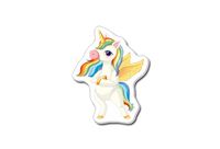 Topper toper z masy cukrowej na tort jednorożec