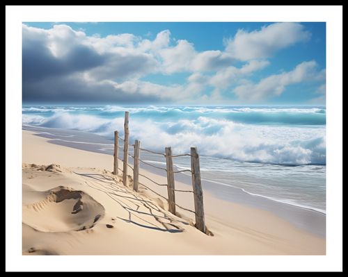 Plakat 65x50cm Szepty Oceanu na Arena.pl