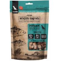 przysmaki dla psa wiejska zagroda miękkie suszone kąski tuńczyk 100g