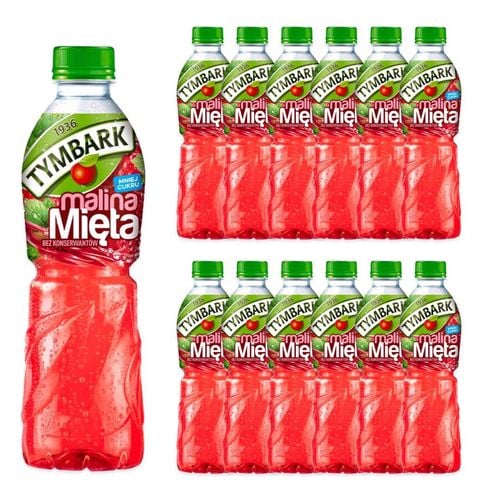 Tymbark Napój malina mięta 500 ml x12 sztuk na Arena.pl