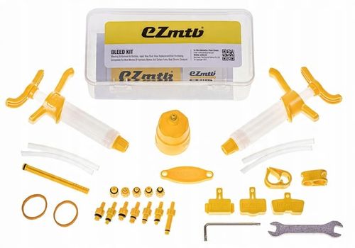 Zestaw BOX do odpowietrzania hamulców rowerowych 2x OLEJ mineralny EZmtb na Arena.pl