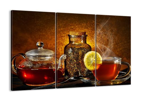 Obraz Na Płótnie - Herbata Napar  - 105X70 Cm - Ce105X70-2434 na Arena.pl