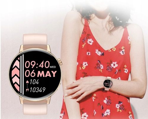 ZEGAREK DLA DZIEWCZYNKI NA PREZENT 2 PASKI ELEKTRONICZNY SMARTWATCH POLSKI na Arena.pl