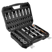 zestaw kluczy nasadowych 1/2'' 58 części - t n10-042