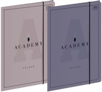 TECZKA Z GUMKĄ A4 ACADEMY INTERDRUK
