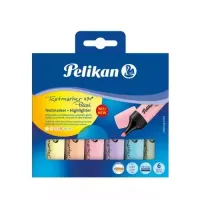Zakreślacz 490 Pastell etui 6 kolorów