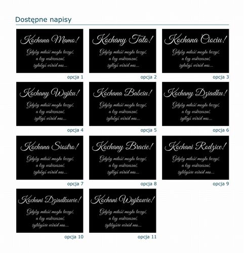 SZKLANA PODSTAWKA POD ZNICZE 60x20cm 566c Wujkowie na Arena.pl