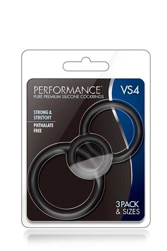 PERFORMANCE VS4 COCK RING SET BLACK na Arena.pl