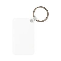 Jednostronny brelok z MDF-u do sublimacji - prostokąt 3,8 x 6,3 cm