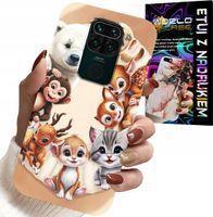 ETUI DO XIAOMI NOTE 9 - PLECKI DLA DZIECI W ZWIERZĘTA LEŚNE CASE