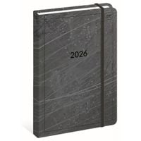 KALENDARZ KSIĄŻKOWY A5 192 MAT+UV STONE 2026 INTERDRUK