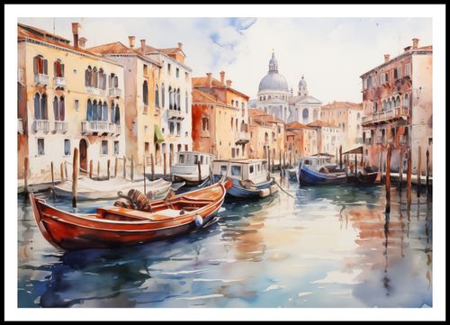 Plakat 100x70cm Wenecka Impresja na Arena.pl