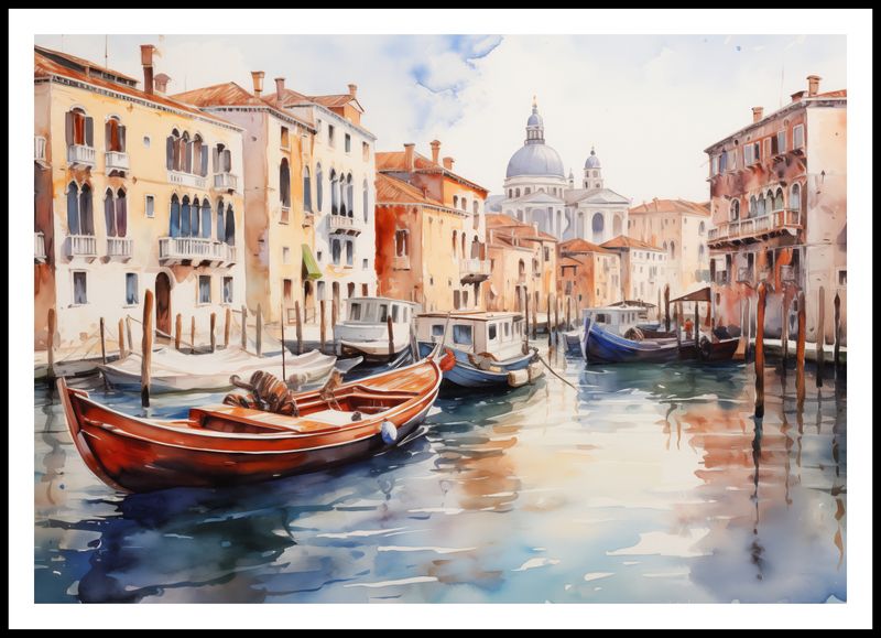Plakat 100x70cm Wenecka Impresja zdjęcie 3