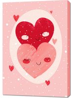 Obraz 70x100cm Ciepło Serca