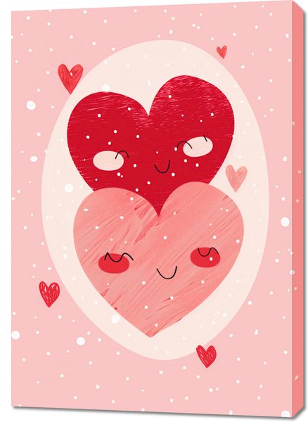 Obraz 70x100cm Ciepło Serca zdjęcie 1
