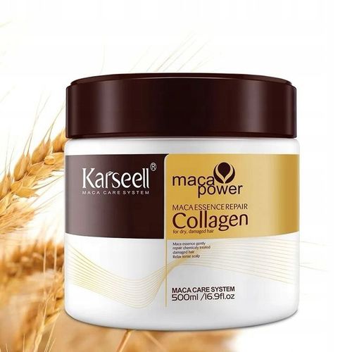 ORYGINALNA maska do włosów Karseell collagen hair mask maca kolagen 500 ml na Arena.pl