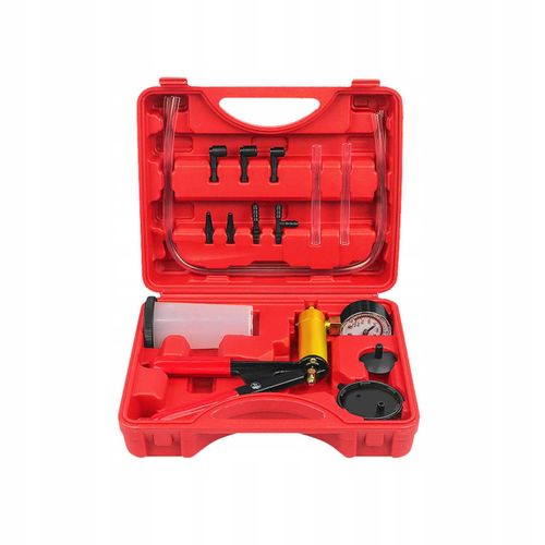 POMPA PRÓŻNIOWA PODCIŚNIENIOWA POMPKA CIŚNIENIOWA ZESTAW ETUI WALIZKA 120ML na Arena.pl