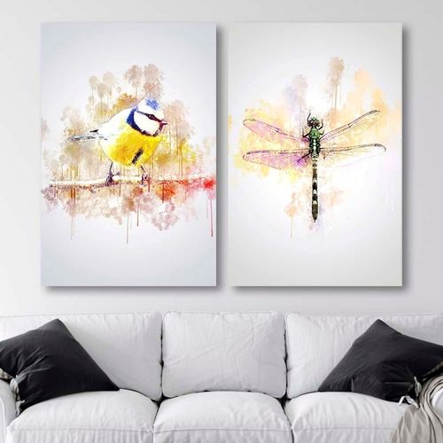 Deco Panel, Żółty ptak 40x60 na Arena.pl