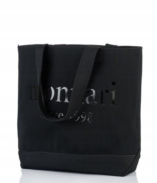 Monnari torebka shopper poliester czarny zdjęcie 13
