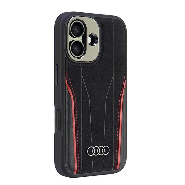 Etui Audi do iPhone 16, Czarny, MagSafe zdjęcie 2